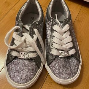 Michael Kors kids ima tinsel sneakers size 12
